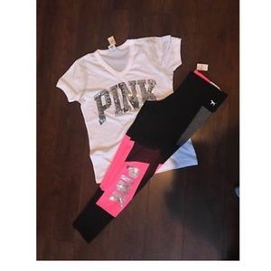 Vs pink bling outfit